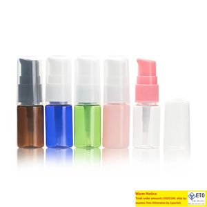 Botella vacía recargable de plástico de 10ML, botellas de loción vacías para maquillaje, contenedor de cosméticos, botella de almacenamiento de embalaje de muestra