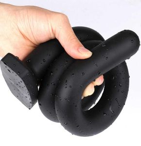 Massage Long Anal Plug Sexig leksaker för vuxna Kvinnor Män prostata Massage Butt Plug Anal Snake Dildo Anus Dilator Buttplug Sexig Produ9760445
