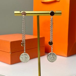 Ex Libris Earrings Charm h For Woman Designerカップル925シルバーT0p最高のカウンターアドバンスマテリアルクラシックスタイルジュエリーギフト