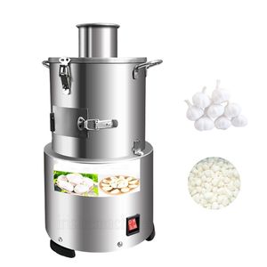 110 Electric Garlic Peeler Machine Peeling Stainless Steel Commercial for Home Grain Restaurant Barbecue Separator