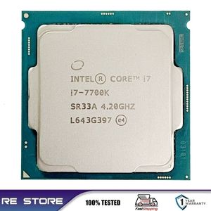 Intel Core i7 7700K Quad-Core CPU 4.2GHz 8MB L3 Cache LGA 1151 Desktop Processor PCIe 3.0 DDR4 Support