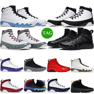 Basketball Shoes 9s jumpmans 9 UNC Gym Chile Red mens sneakers Particle Grey Change The World Racer Blue University Gold Black Patent men sports trainers