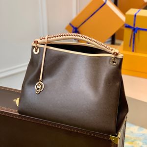 مصمم حقيبة التسوق الفاخرة الحقيبة 10A مرآة الجودة حقيبة جلدية كتف حقيبة كتف القماش.
