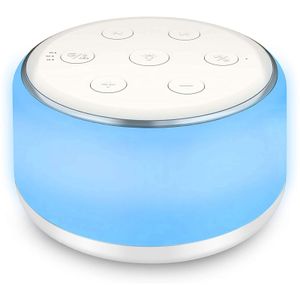Baby Monitor Camera Desktop White Noise Machine Sleep Machine For Baby Sleep Soother 7 Colors Night Light 34 Soothing Sounds 30/60/90min Timer 230418
