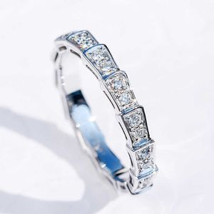 Band Rings Silver Color Snake Ring With Bling Zircon Stone For Women Wedding Engagement Fashion Jewelry 2022 Ny trend AA230417