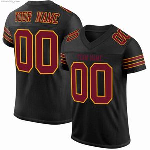 Collectable Custom Football Shirt Rugby Jersey Sublimation Printing Team Name Number Mesh Breathab American Football Jersey for Men/Youth Q231118