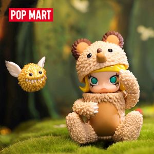 Blind box Original POPMART MOLLY INSTINCTOY Erosion Series Blind Box Toys Doll Random One Cute Anime Figure Gift 230418