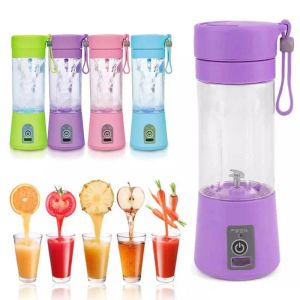 Portable Electric Fruit Juicer Cup Vegetable Citrus Blender Juice Extractor Ice Crusher with USB Connector Rechargeable Juice Extractor