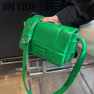 Shoulder Bags Solid Color Small Flap Bags for Women 2023 Spring Designer New In Fashion Trend Leather Crossbody Bag Female Soft Handbags Bolsa