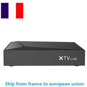 Navio da frança meelo plus 4k smart xtv air tv box amlogic s905w2 2gb16gb wifi duplo 4k android 11.0 wifi duplo