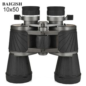 Telescope Binoculars Baigish Russian Powerful Military 10x50 Lll Night Vision Professional for Hunting Bird Watching 231117