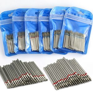 50pc Diamond Nail Drill Cuticle Clean Bit Set Milling Cutter for Manicure Electric Cutter Bits Accessories Dead Skin Remove Nail ToolsNail Drill Accessories Bits