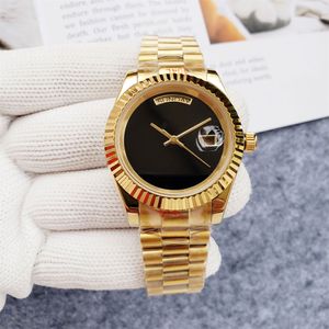 Classic Mens Watch Fully Automatic Mechanical Watches Womens Fashion Wristwatch 36mm 40mm Precision Steel Band Gold Wristwatches Gift Waterproof Design