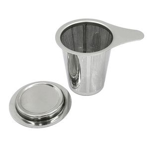 TEA -silar Rostfritt stål Infuser Mesh Sile med stor kapacitet för tekannor Mugs Cups för att branta löst lövkaffe LX5420 Drop Dhzif