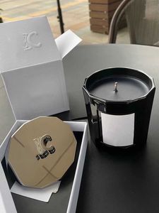 Zapachowe świeca aromaterapia Candle Metalowa okładka woskowa pudełko prezentowe proste modne meble do biura w salonie Z0418