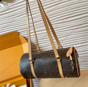 Papillon alt koltuk çanta çanta kadın tasarımcısı vitage silindirik çantalar lüks omuz crossbody cüzdan bayan mektup messenger aksiller paketi satchel sacoche