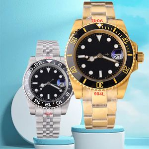 Montre AAA Quality Watch Luxury Men Automatiska klockor Mekaniskt rostfritt stål Relojes Vattentät mode Wristwatch Black Friday Promotions armbandsur