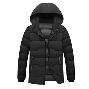 Windproof Men Bubble Padded Quilted Down Winter Puffer Jacket