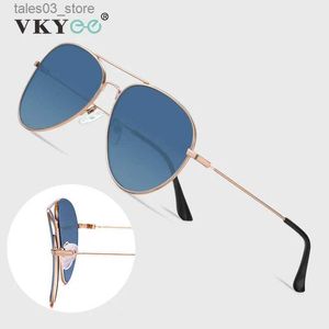 サングラスVicky New Concave Pilot Pilot Sunglasses Sun Glasses Internal Plaing Green Film Driving Anti Glare Light反射サングラスS3025 Q231120