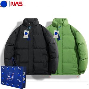 Designer NAS marca de luxo inverno puffer jaqueta mens jaqueta homens mulheres Outerwear espessamento casaco quente Moda roupas masculinas jaquetas ao ar livre casacos femininos