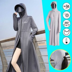 Roupas Sun Protetive Camping Cheging Jacket Men Women Summer Anti-UV Ciclismo Geral Longo Protetor solar Roupas de praia Apreselia esportiva P230418