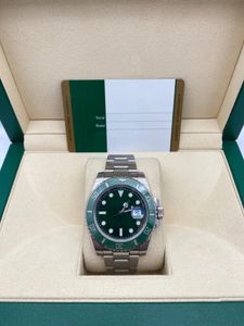 SX Luxury Watches herenhorloge groen watergeest automatisch mechanisch uurwerk 116610lv 40 mm lichtgevend waterdicht horloge met doos 316L staal