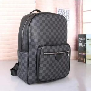 2024 Designer Preto Mochilas Bolsas Homens Mulheres Genuínas Mochilas De Couro Saco De Escola Moda Senhora Mochila Back Pack Presbyopic Rucksack Bags