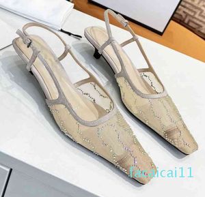 Femmes robe chaussures talons sexy mode cuir pompes fête mariage sandale pour femmes chaussures chaton