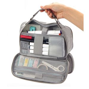 Cosmetic Bags Cases Portable Travel Cosmetic Bag Women Waterproof Makeup Bag Men Cosmetics Case Pouch Toilet Make up Zipper Bags 230418