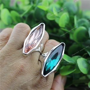 Neues Design Retro Modeschmuck Trendy Antik Silber Farbe Ring Kreative Party Ehering Für Frauen Mädchen LOW0071AR ModeschmuckRinge Ringe Frauen Hochzeit