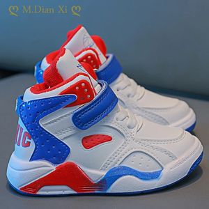 Turnschuhe Größe 2136 Kinder Basketball Schuhe Mädchen Jungen Higtop Atmungsaktive Sport Schuh Kinder Weichen Boden Lauf Baby Kleinkinder 231117