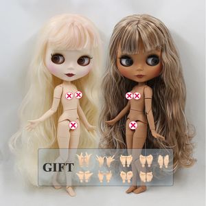 Dockor Icy DBS Special Blyth Doll 16 BJD Naken Joint Body Matte Face Glossy Face Colorful Hair Girl Boy Toy Gift 230417