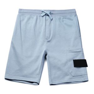 Summer Men's Stones Island Shorts Joggers Pants for Men Męskie spodnie Solidne czarne niebieskie bawełniane marka Projektant Luksusowy nowy styl M-2xl Najlepsza jakość MPUF