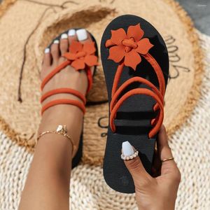 Slippers Women Outdoor Light Weight Cool Shoes Ladies Flat Flip-flop Black Non-slip Basic Home Sandals Chaussures Femme