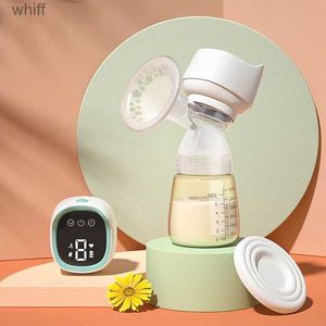 Breastpumps Baby Electric Breast Pump USB Charging Portable Milk Pump Baby Feeding Massage Battery Inside Breast MilkL231118