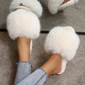 Женские зимние тапочки, простые меховые туфли на плоской подошве, мягкая домашняя женская обувь из искусственного тепла, женская обувь для отдыха для спальни, 231117