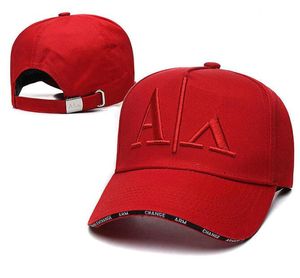 AX Casquette Baseball Cap Marka Caps Caps Luksusowy kapelusz Unisex Summer Casual Berretto Da Baseball Regulowany kapelusz solidny literę kowbojską czapkę kowbojską A15