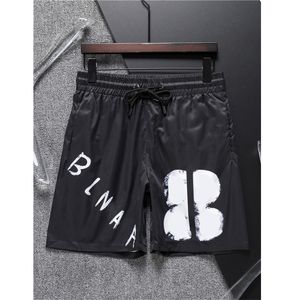 Designer shorts masculinos calças de letra de letra clássica de letra de letra clássica de letra preta e branca