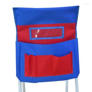 Storage Bags Chair Pockets For Classrooms Desk Seat Back Organizer Classroom Supplies Student Name Tag With Pocket