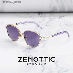 Óculos de sol Zenottic Butterfly Sunglasses para Homens Mulheres Liga Revestimento Driving Shades Cat Eye Eyewear UV400 Óculos Óculos de Sol 2022 2023 Q231120