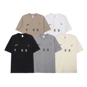 Famosa camiseta de marca de luxo camisas homens mulheres manga curta roupas de algodão moda casais algodão camiseta casual mulheres camisetas hip hop roupas impressas geométricas