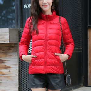 Classic Women Down Jackets Designer Winter Stand Collar Jacket High Quality Warm Slim Outerwear Outdoor Woman's Coats Plus Size for Ladies