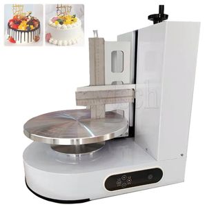 Masaüstü Kek Krem Buzlanma Yayılma Kaplama Makinesi Doğum Günü Pastası Düzenli Dekorasyon Yayılma Makinesi