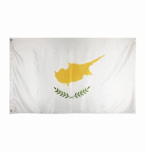 Cyprus Flag High Quality 3x5 FT National Banner 90x150cm Festival Party Gift 100D Polyester Indoor Outdoor Printed Flags and Banne5063575