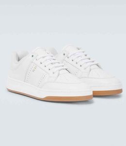 Elegant märke män sneaker skor SL61 skateboard promenader plattform sula mesh läder casual löpare sport komfort skor EU38-45 med låda