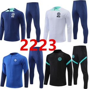 2023 Nowy inter Tuta Calcio Tracksuit Lautaro Chandal Futbol Soccer Milano Training Suit 23 23 Milans Camiseta de Foot Men and Kids 666