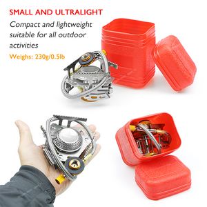 Hitorhike Portable Outdoor Folding Gas Stove Camping Equipment Hiking Picnic 3500W Igniter Camping Gas Stove Camp nbsp;Cooking nbsp;SuppliesOutdoor Stove
