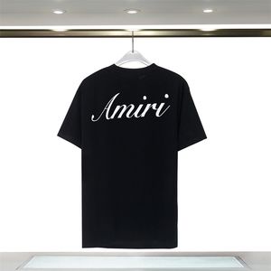 Herren-Designer-T-Shirts, Luxe-T-Shirt, AMRI für Herren, Top, übergroßes T-Shirt, Amr-Shirt, Amri-Kleidung, Mode, Sommer, Amirir-Shirt, Rundhalsausschnitt, kurze Ärmel, D4