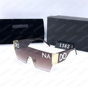 Heren Designer Zonnebril voor vrouwen Luxurys D Zonnebrillen Drijven Polariseer vierkante frame Zonneglazen bril