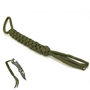 1 pz campeggio esterno 7 fili Pracord nodo di mais ornamenti in nylon coltello pendente portachiavi cadente strumenti fai da te corda di emergenza campeggio escursionismoparacord sport